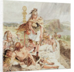 Study for 'Building the Roman Wall', c.1857 by William Bell Scott