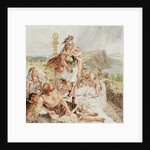 Study for 'Building the Roman Wall', c.1857 by William Bell Scott