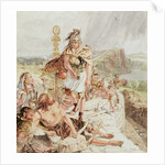 Study for 'Building the Roman Wall', c.1857 by William Bell Scott