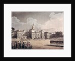Mounting Guard at St. James's Park by T. & Pugin A.C. Rowlandson