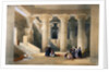 Interior of the Temple at Esna, Upper Egypt by David Roberts