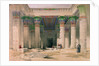 Grand Portico of the Temple of Philae, Nubia by David Roberts