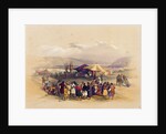 Encampment of the Pilgrims at Jericho' 1st April 1839 by David Roberts