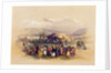 Encampment of the Pilgrims at Jericho' 1st April 1839 by David Roberts