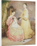 Portrait of Florence Nightingale and her sister, Frances Partenope Lady Verney, 19th by William White