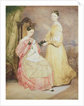 Portrait of Florence Nightingale and her sister, Frances Partenope Lady Verney, 19th by William White