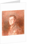 Study for an equestrian portrait of the Duke of Wellington c.1812 by Francisco Jose de Goya y Lucientes