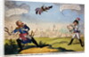 The Corsican Shuttlecock, 1814 by George Cruikshank