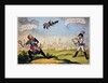 The Corsican Shuttlecock, 1814 by George Cruikshank