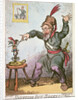 Snuffing out Boney, 1814 by George Cruikshank