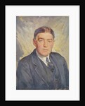Portrait of Sir Ernest Shackleton 1921 by Reginald-Grenville Eves