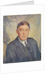 Portrait of Sir Ernest Shackleton 1921 by Reginald-Grenville Eves
