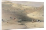 Entrance to the Valley of the Kings by David Roberts