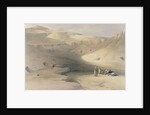 Entrance to the Valley of the Kings by David Roberts