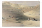 Entrance to the Valley of the Kings by David Roberts