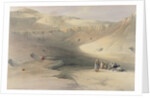 Entrance to the Valley of the Kings by David Roberts