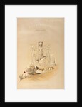The Entrance to the Great Temple of Aboo Simble, Nubia, titlepage of Volume I of 'Egypt and Nubia' by David Roberts