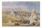 The Citadel of Cairo, Residence of Mehmet Ali, 1842-49 by David Roberts
