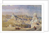 The Citadel of Cairo, Residence of Mehmet Ali, 1842-49 by David Roberts