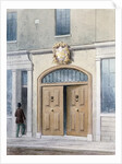 The Entrance to Coachmakers Hall, 1854 by Thomas Hosmer Shepherd