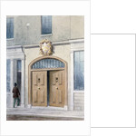 The Entrance to Coachmakers Hall, 1854 by Thomas Hosmer Shepherd