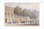 The New Entrance to Grocers' Hall, 1854 by Thomas Hosmer Shepherd