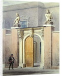 The Entrance to Joiners' Hall, 1854 by Thomas Hosmer Shepherd