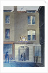 The Entrance to Bakers'Hall, 1855 by Thomas Hosmer Shepherd