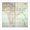 Map of India, 1857 by English School