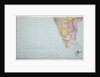 Map of Southern India, 1898 by English School