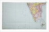 Map of Southern India, 1898 by English School