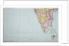 Map of Southern India, 1898 by English School