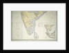 Map of British Southern India, 1872 by English School