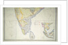 Map of British Southern India, 1872 by English School