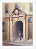 The Entrance to Butchers' Hall, 1855 by Thomas Hosmer Shepherd