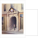 The Entrance to Butchers' Hall, 1855 by Thomas Hosmer Shepherd