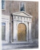 The Entrance to Masons' Hall, 1854 by Thomas Hosmer Shepherd