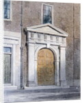 The Entrance to Masons' Hall, 1854 by Thomas Hosmer Shepherd