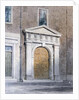 The Entrance to Masons' Hall, 1854 by Thomas Hosmer Shepherd
