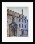 The Old Entrance to Merchant Taylors' Hall, Threadneedle Street, 1753 by Wilson Wilson