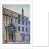 The Old Entrance to Merchant Taylors' Hall, Threadneedle Street, 1753 by Wilson Wilson