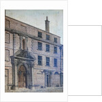 The Old Entrance to Merchant Taylors' Hall, Threadneedle Street, 1753 by Wilson Wilson