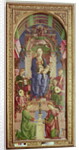 The Virgin and Child Enthroned, mid 1470s by Cosimo Tura