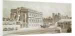Banqueting House and King's Gate, 1827 by Thomas Hosmer Shepherd