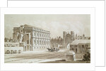 Banqueting House and King's Gate, 1827 by Thomas Hosmer Shepherd