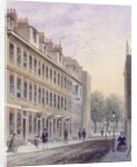 View of Fludyer Street, looking towards St. James's Park, 1859 by Thomas Hosmer Shepherd
