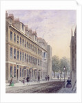 View of Fludyer Street, looking towards St. James's Park, 1859 by Thomas Hosmer Shepherd