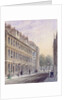 View of Fludyer Street, looking towards St. James's Park, 1859 by Thomas Hosmer Shepherd