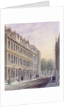 View of Fludyer Street, looking towards St. James's Park, 1859 by Thomas Hosmer Shepherd