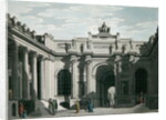 Lothbury Court, Bank of England 1801 by English School